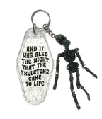 Night That The Skeletons Came To Life Keychain - Unique Vintage - Womens, ACCESSORIES, GIFTS/HOME