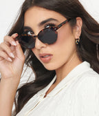 14K Gold Plated Beaded Hoop Earrings