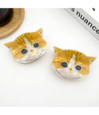 Orange Cat Hair Claw Clip - Unique Vintage - Womens, ACCESSORIES, HAIR