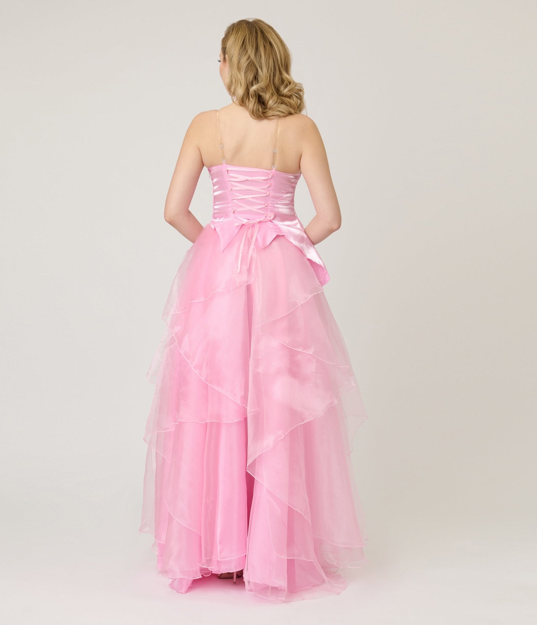 Pink Chiffon Good Witch Top & Skirt Set - Unique Vintage - Womens, HALLOWEEN, DRESSES