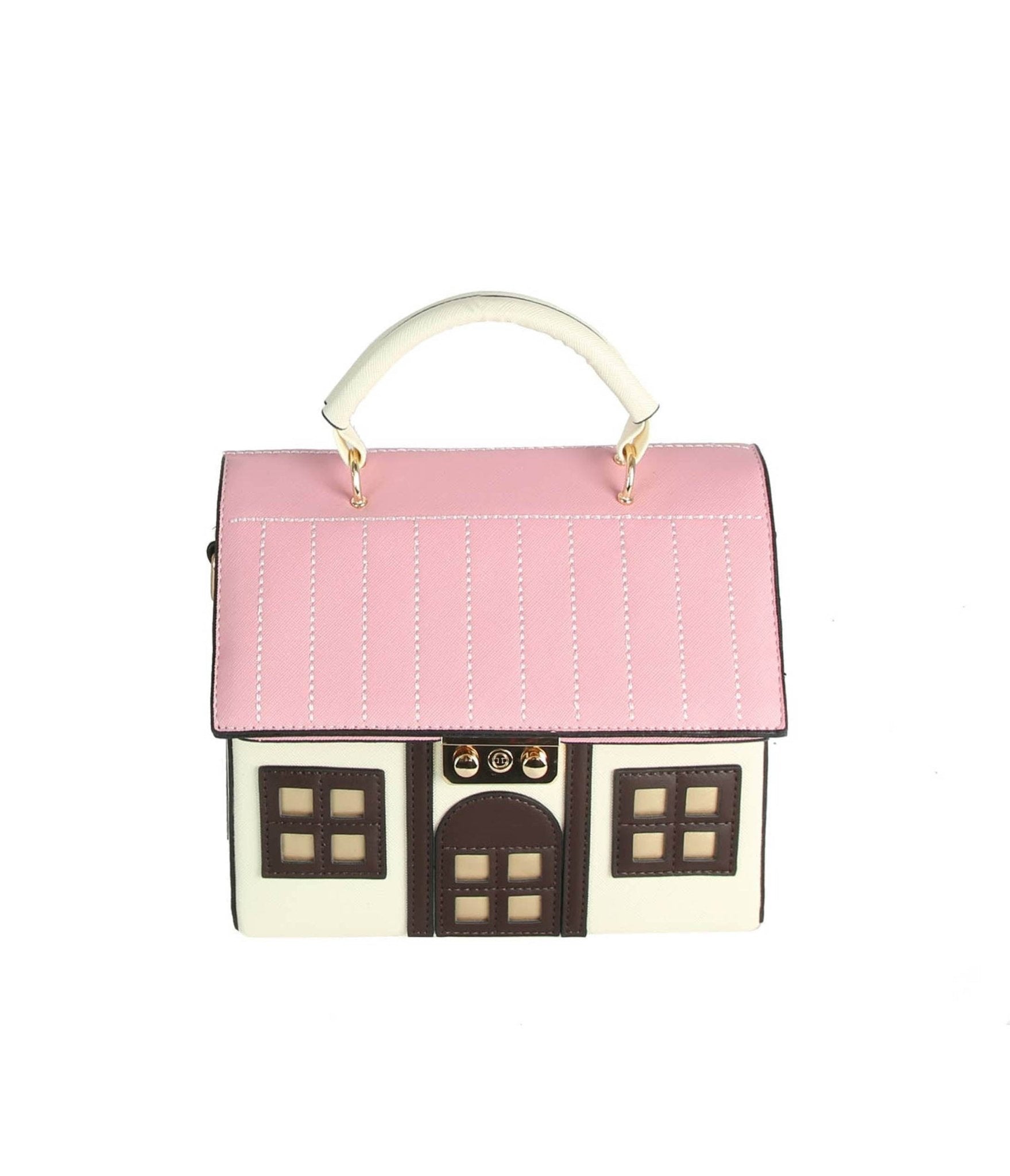 Pink Cottage Crossbody Bag - Unique Vintage - Womens, ACCESSORIES, HANDBAGS