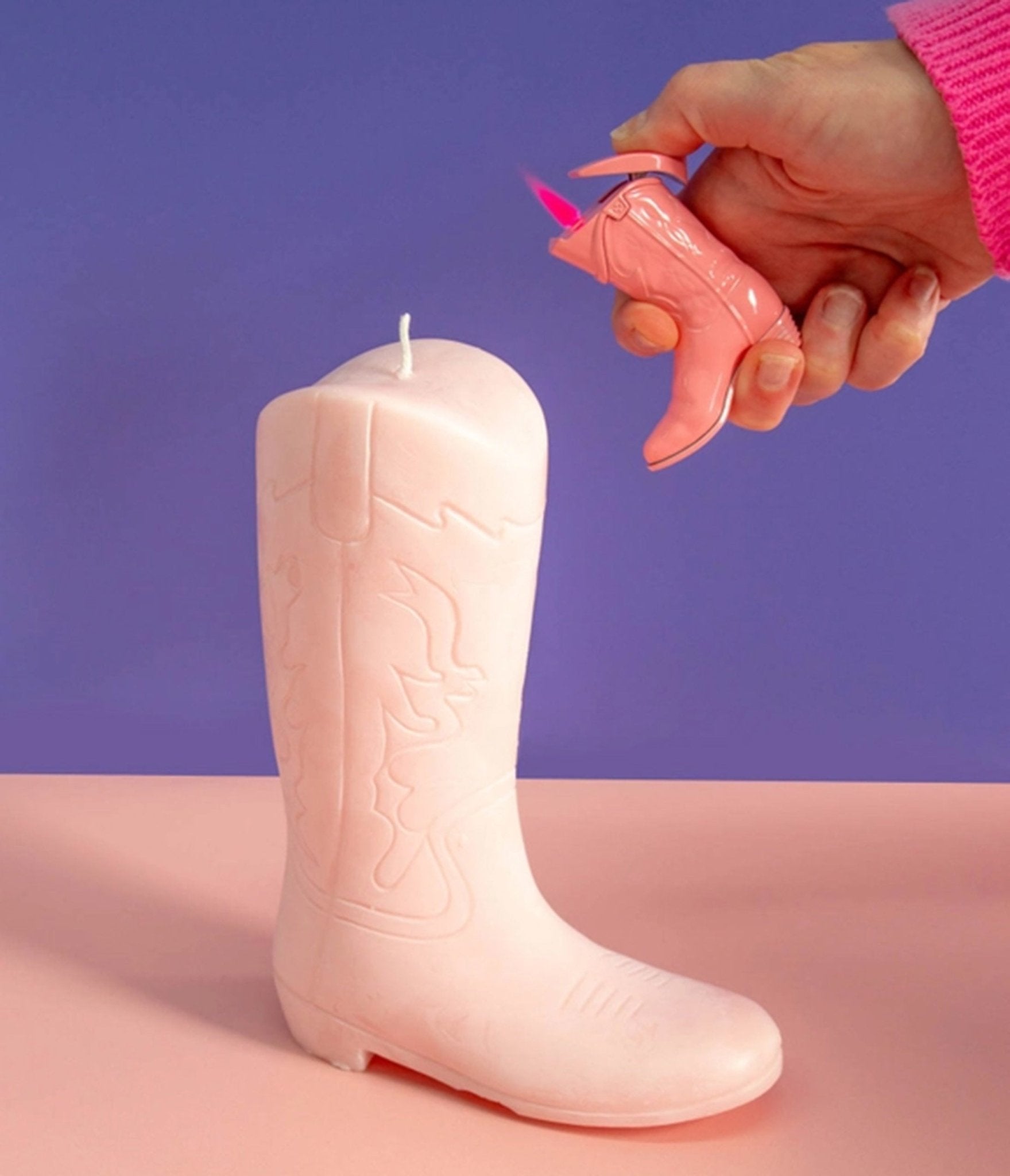 Pink Cowboy Boot Lighter - Unique Vintage - Womens, ACCESSORIES, GIFTS/HOME