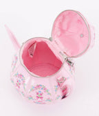 Pink Floral Teapot Handbag - Unique Vintage - Womens, ACCESSORIES, HANDBAGS