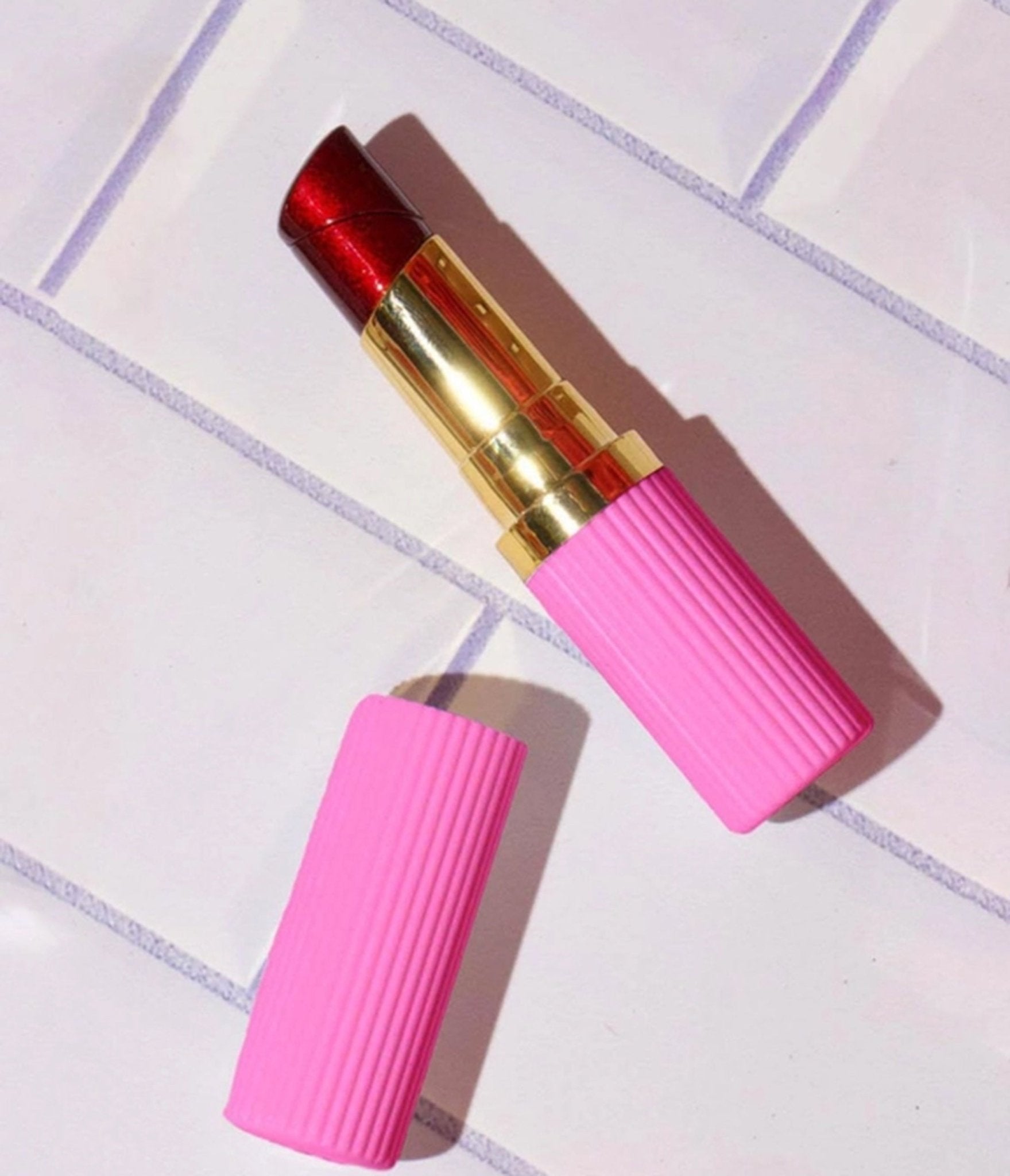 Pink Lipstick Lighter - Unique Vintage - Womens, ACCESSORIES, GIFTS/HOME