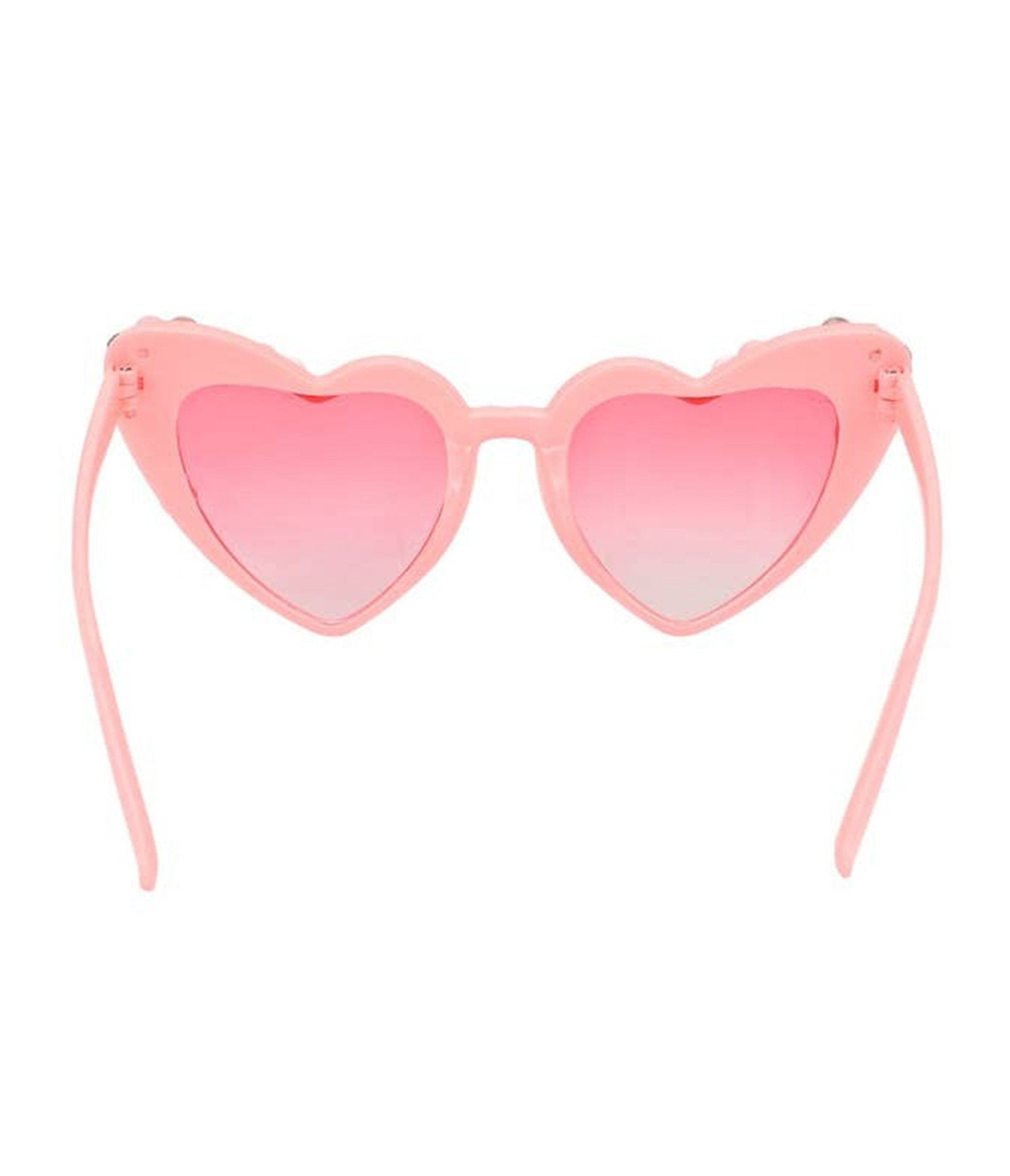 Pink Love Cat Eye Heart Glasses - Unique Vintage - Womens, ACCESSORIES, SUNGLASSES