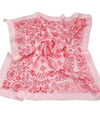 Pink Paisley Bandana Hair Scarf - Unique Vintage - Womens, ACCESSORIES, GLOVES/SCARVES