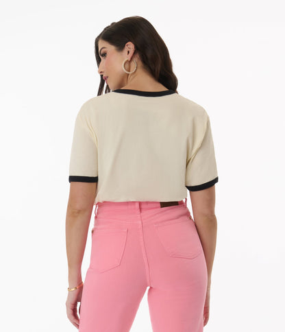 Pink Pony Club Collage Graphic Tee - Unique Vintage - Womens, TOPS, TEES
