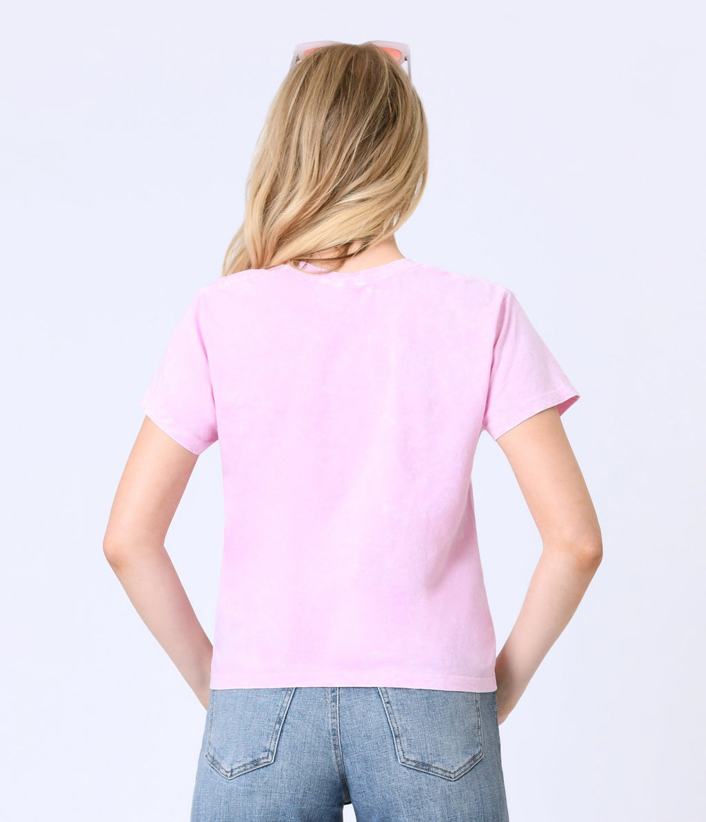 Pink & Red California Cherries Graphic Tee - Unique Vintage - Womens, GRAPHIC TEES, TEES