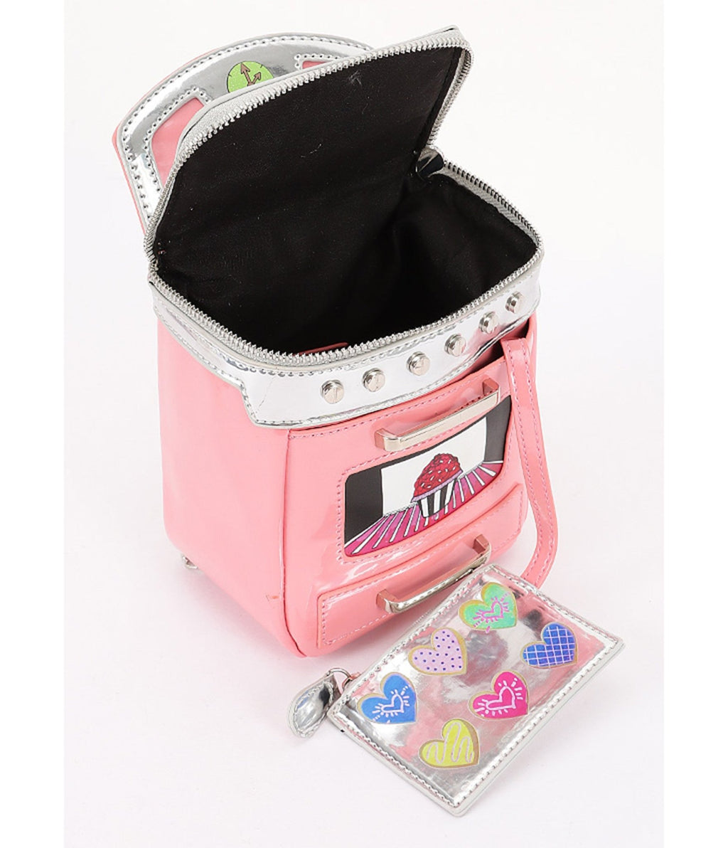 Pink Stove Handbag - Unique Vintage - Womens, ACCESSORIES, HANDBAGS