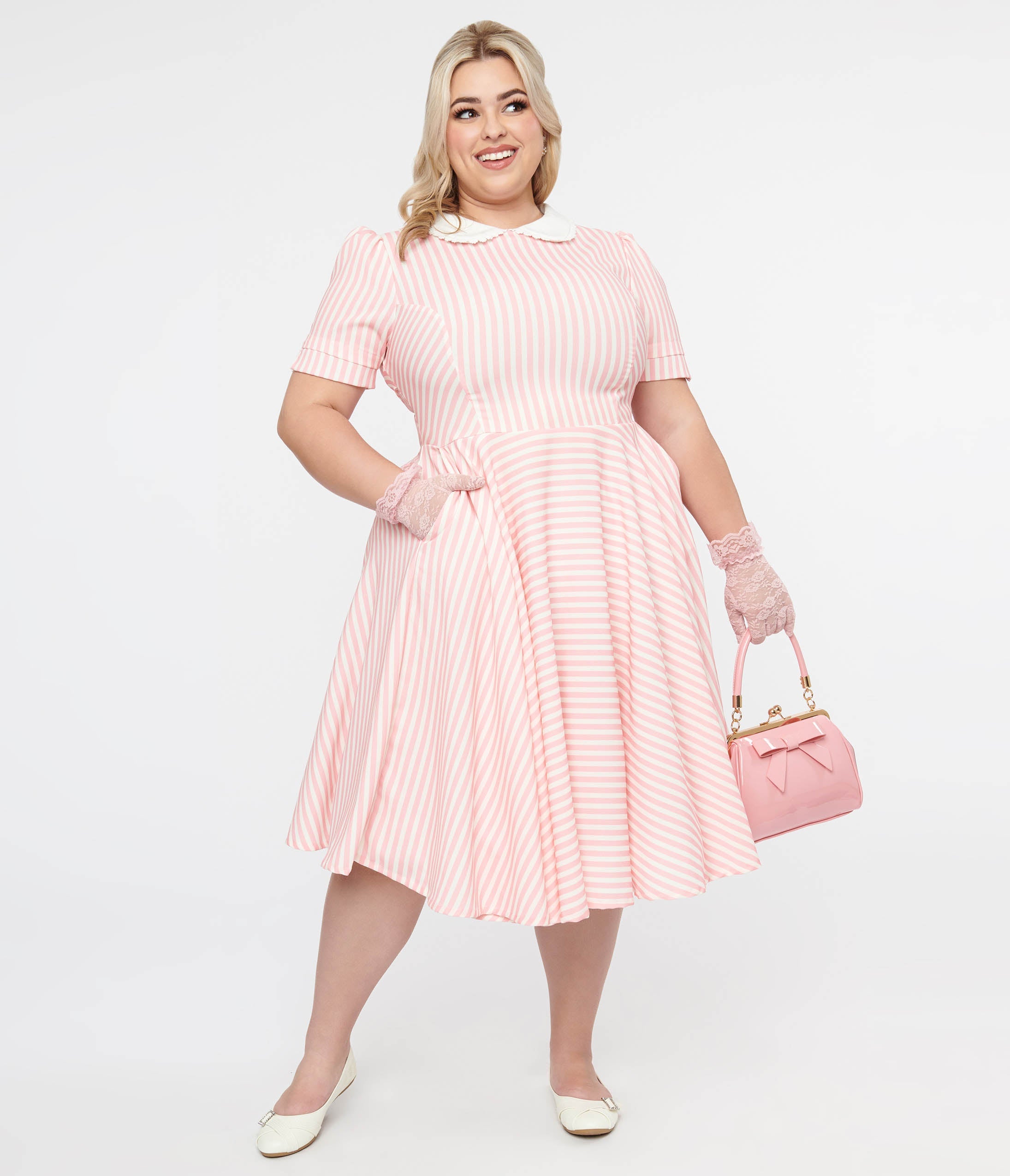 plus size vintage dresses 1950s Unique Style Ivory Bengaline Sweetheart Lamar The sleek three Agnes Orinda Women's Plus Size