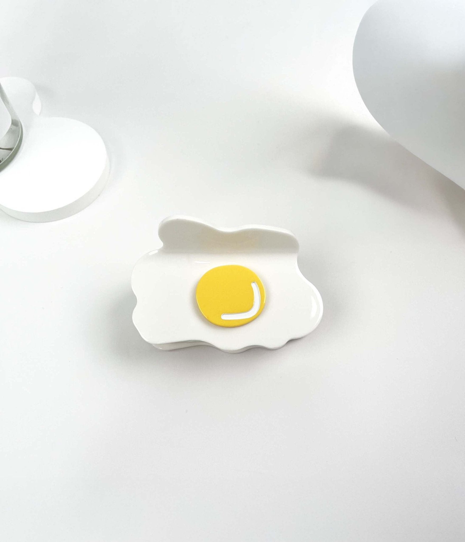 Poached Egg Hair Claw - Unique Vintage - Womens, ACCESSORIES, HAIR