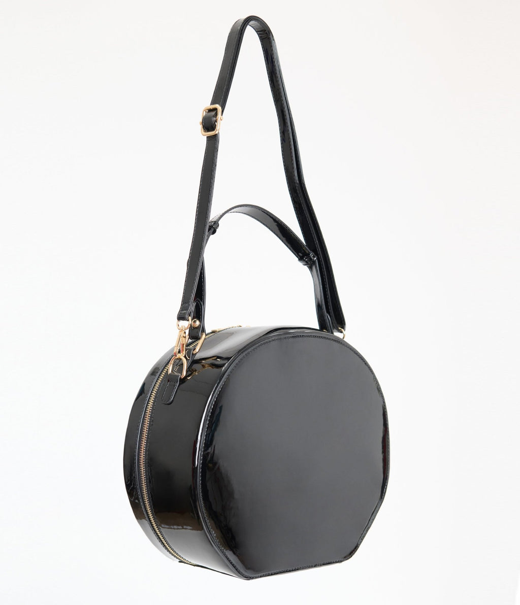 Practical Magic x Unique Vintage Belladonna Leatherette Circle Bag - Unique Vintage - Womens, ACCESSORIES, HANDBAGS