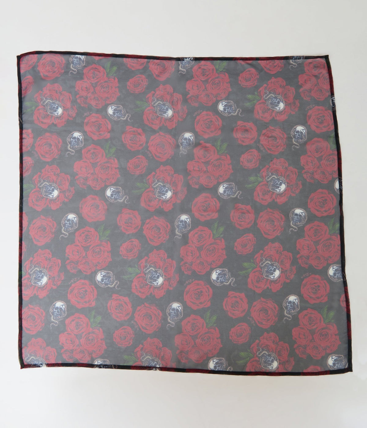 Practical Magic x Unique Vintage Dark Roses Hair Scarf - Unique Vintage -