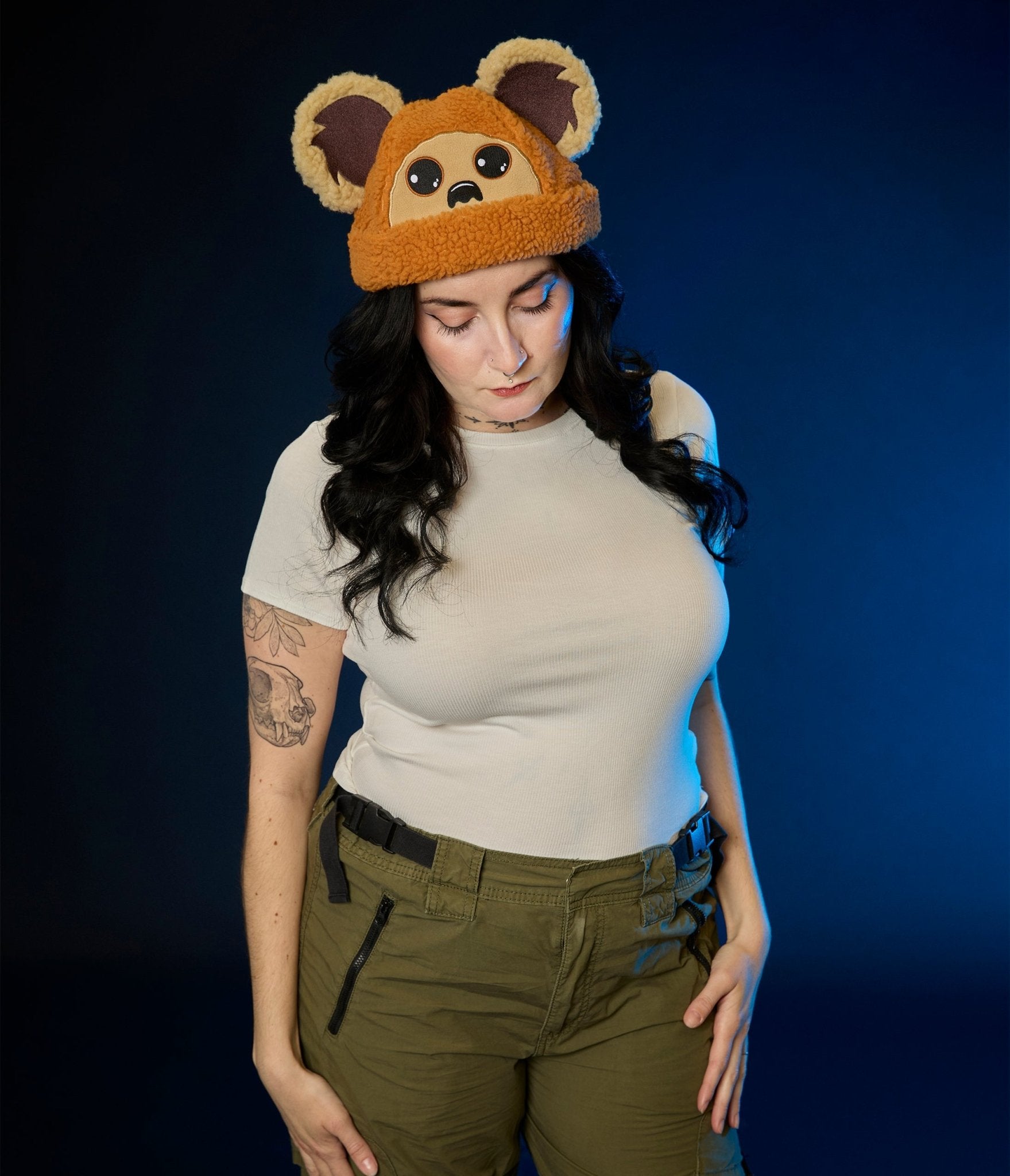 Pre - Order Cakeworthy Star Wars Wicket Sherpa Beanie - Unique Vintage - Womens, ACCESSORIES, HATS