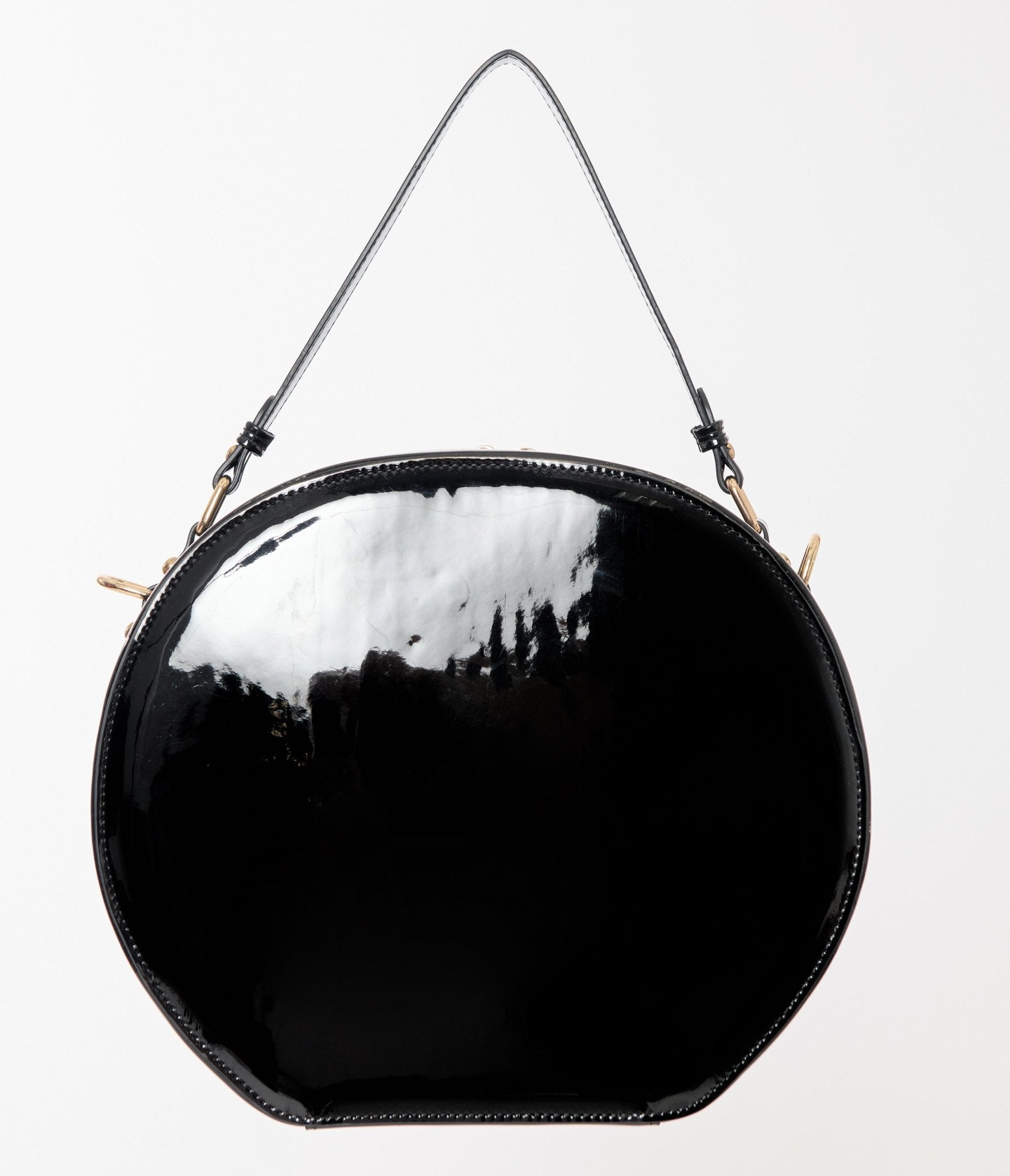 Preorder - Barbie™ x Unique Vintage Classic Barbie Icon Leatherette Circle Bag - Unique Vintage - Womens, ACCESSORIES, HANDBAGS