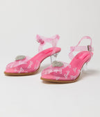 Preorder - Barbie™ x Unique Vintage Peep Toe Heels - Unique Vintage - Womens, SHOES, HEELS