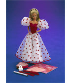 Preorder - Barbie x Unique Vintage Red Hearts Loving You Swing Dress - Unique Vintage - Womens, DRESSES, SWING
