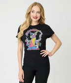 Preorder - Disney Fantasia Collection by Unique Vintage Sorcerers Apprentice Unisex Graphic Tee - Unique Vintage - Unisex, Tops, Knit Tops
