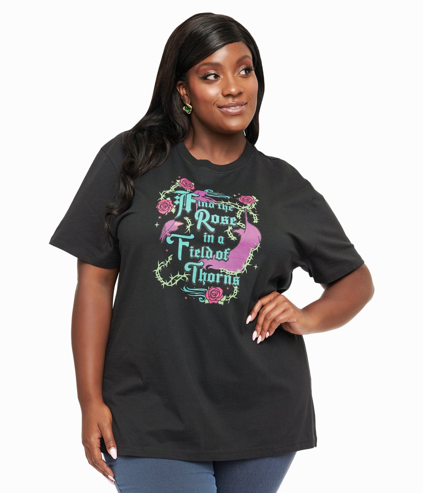 Disney Princess Collection by Unique Vintage Sleeping Beauty Unisex Graphic Tee - Unique Vintage - Womens, GRAPHIC TEES, TEES