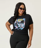 Preorder - Elvira x Unique Vintage Elvira In Monsterland Unisex Graphic Tee - Unique Vintage - Womens, GRAPHIC TEES, TEES