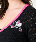 Preorder - Elvira x Unique Vintage Gonk Cardigan - Unique Vintage - Womens, TOPS, SWEATERS