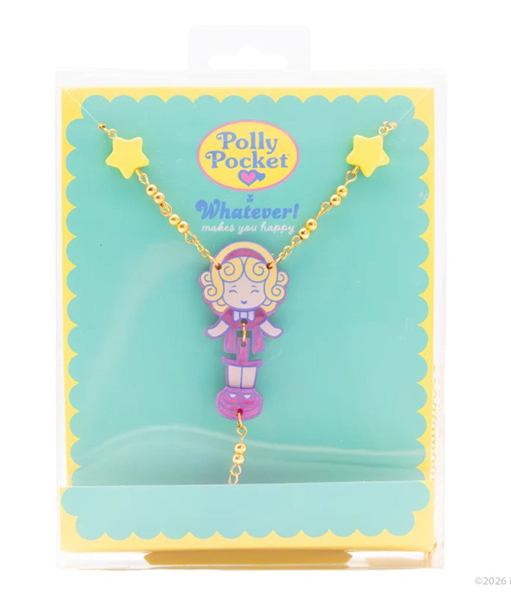 Preorder - Polly Pocket Pink Bow Necklace - Unique Vintage - Womens, ACCESSORIES, JEWELRY