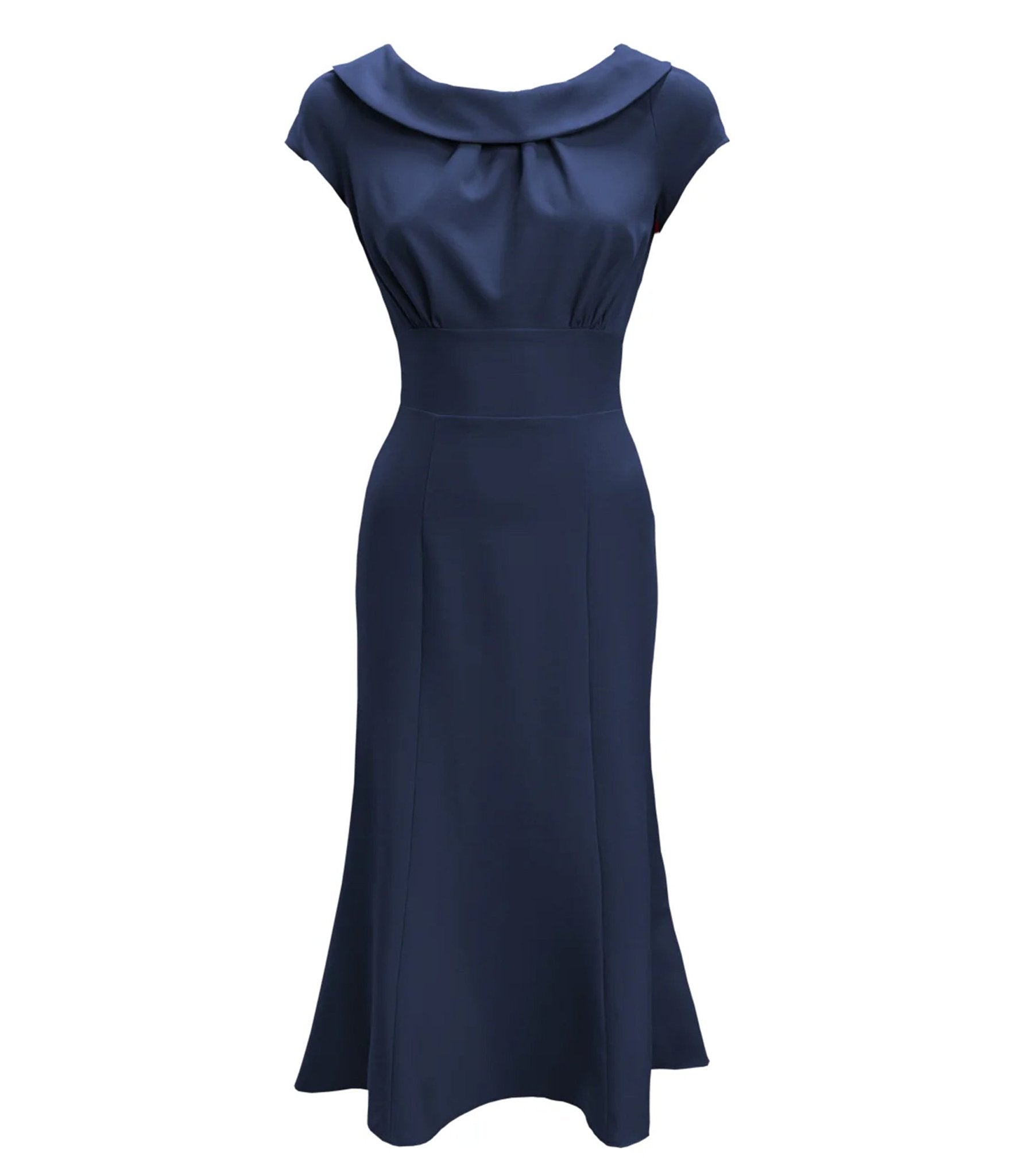 Pretty Retro Navy 1930s Melissa Dress – Unique Vintage