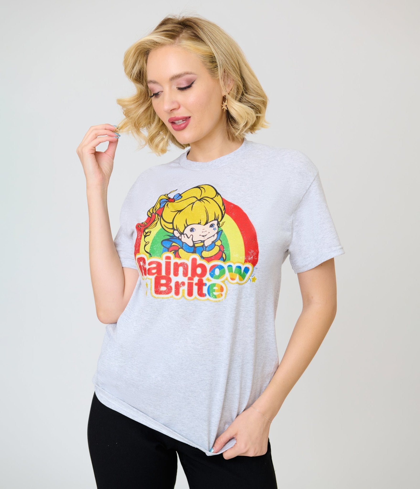 Rainbow Brite Graphic Tee - Unique Vintage - Womens, TOPS, TEES