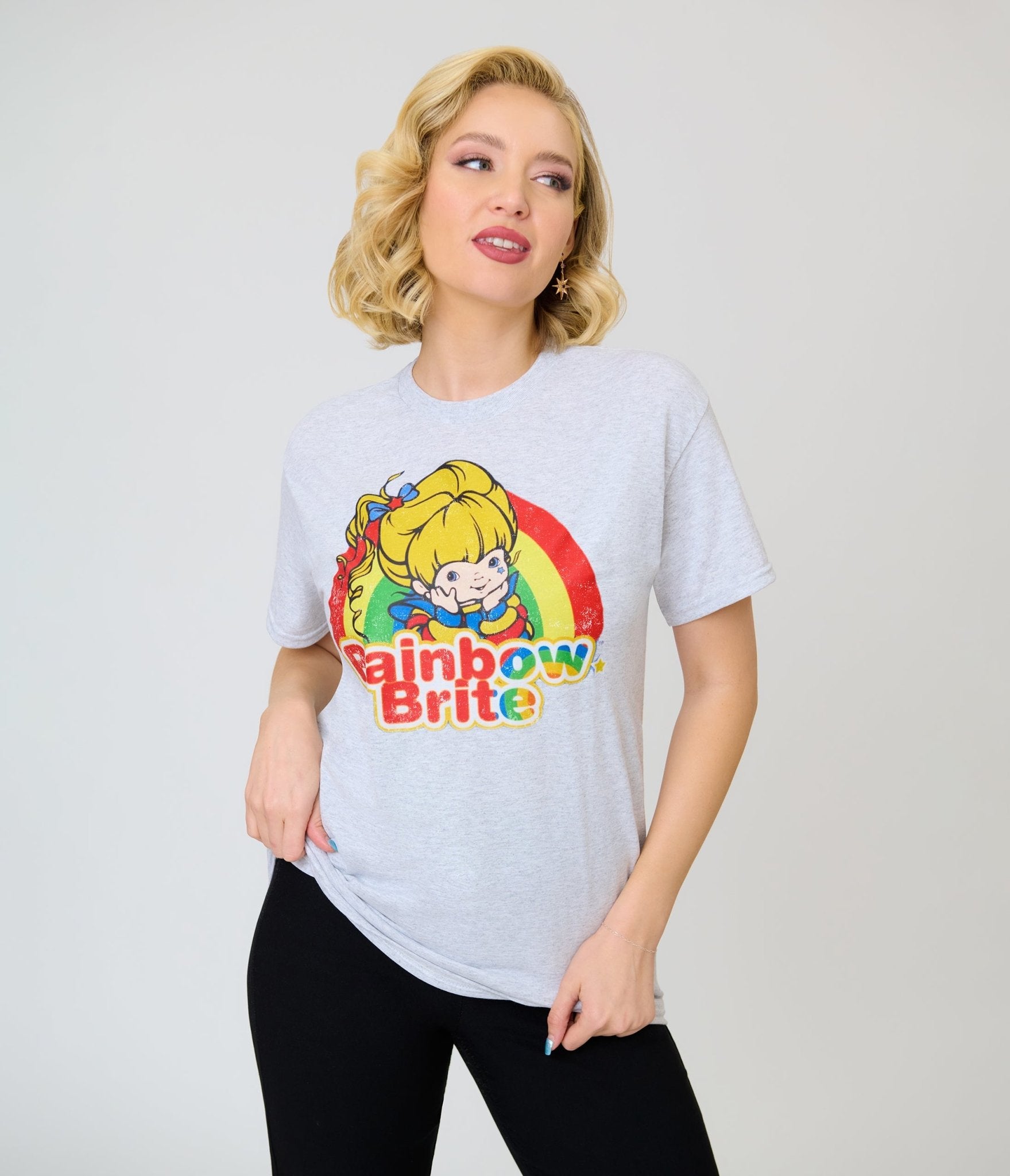 Rainbow Brite Graphic Tee - Unique Vintage - Womens, TOPS, TEES