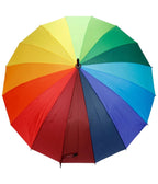 Rainbow Colorblock Stick Umbrella - Unique Vintage - Womens, ACCESSORIES, GIFTS/HOME