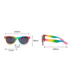 Rainbow Wayfarer Sunglasses - Unique Vintage - Womens, ACCESSORIES, SUNGLASSES