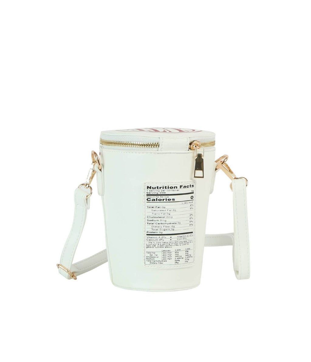 Ramen Noodle Cup Crossbody Bag - Unique Vintage - Womens, ACCESSORIES, HANDBAGS