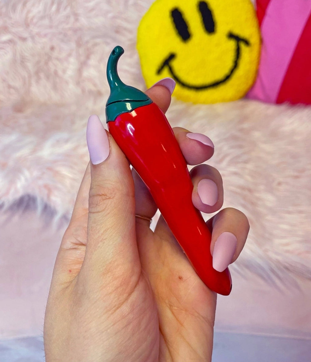 Red Hot Pepper Lighter - Unique Vintage - Womens, ACCESSORIES, GIFTS/HOME