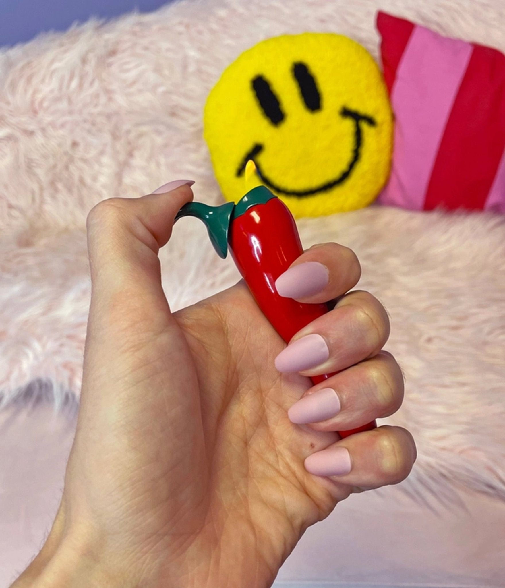 Red Hot Pepper Lighter - Unique Vintage - Womens, ACCESSORIES, GIFTS/HOME