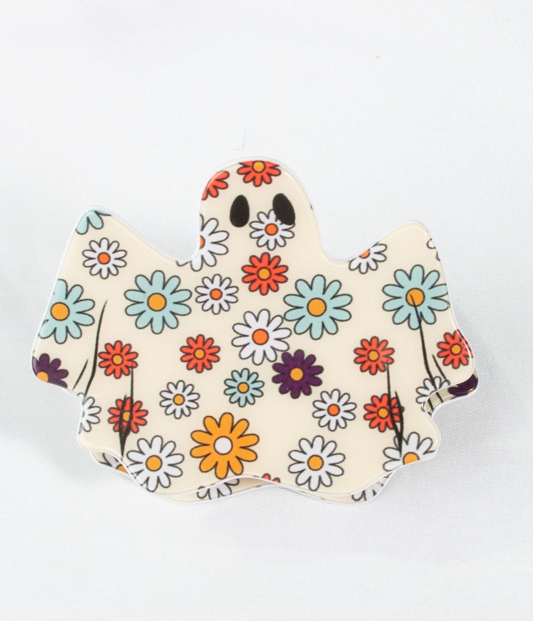 Retro Floral Ghost Hair Clip - Unique Vintage - Womens, ACCESSORIES, HAIR