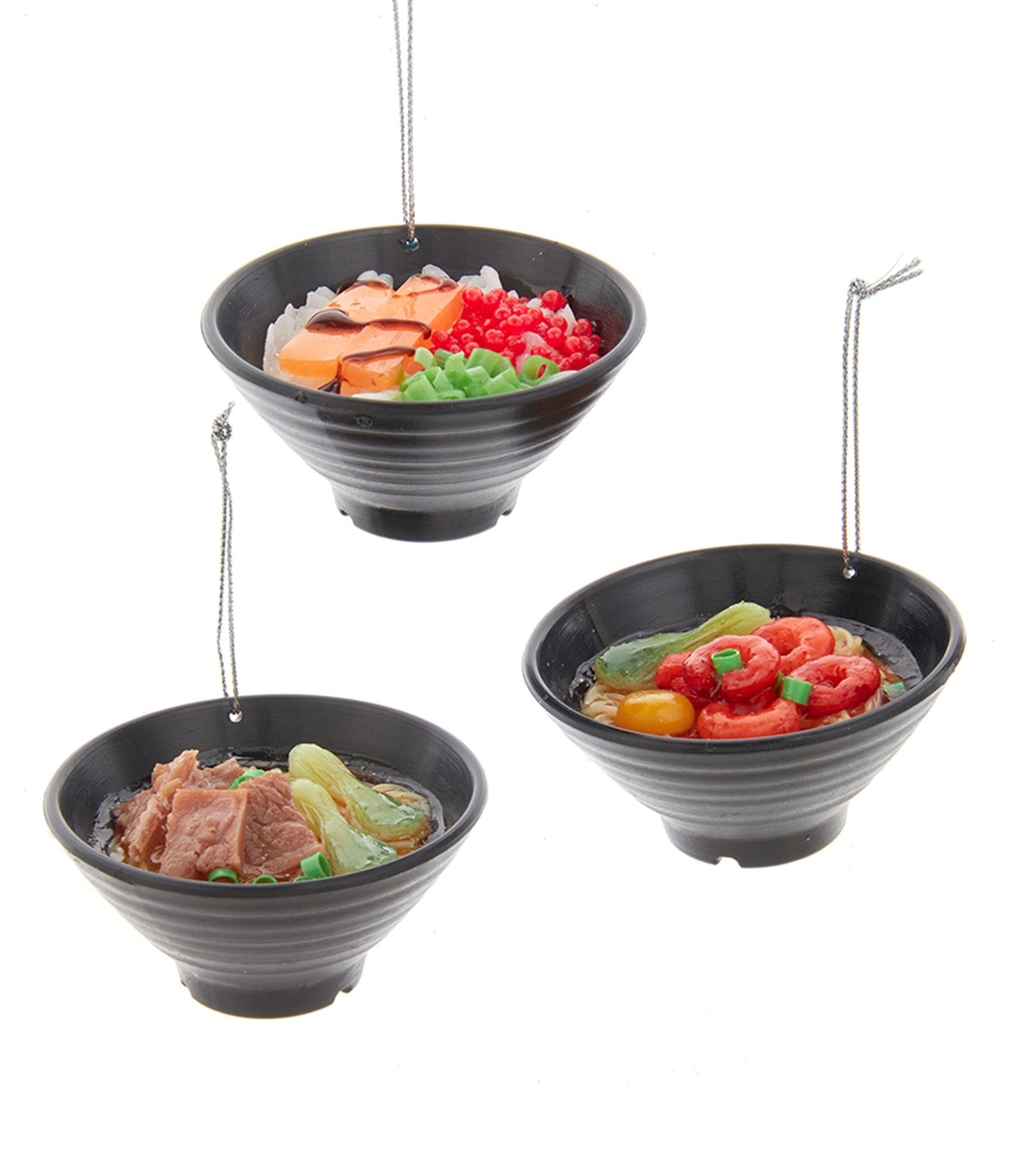 Rice & Noodle Bowl Ornament Set - Unique Vintage - Womens, ACCESSORIES, GIFTS/HOME