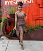 Rockin Bettie Leopard Print Romper