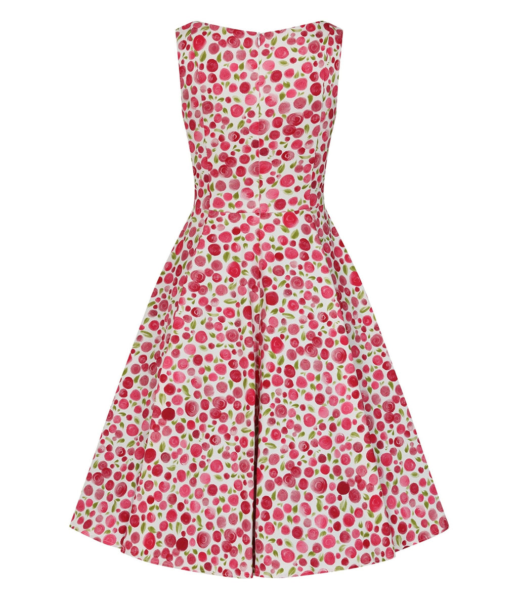 Rosy Petal Swing Dress - Unique Vintage - Womens, DRESSES, SWING