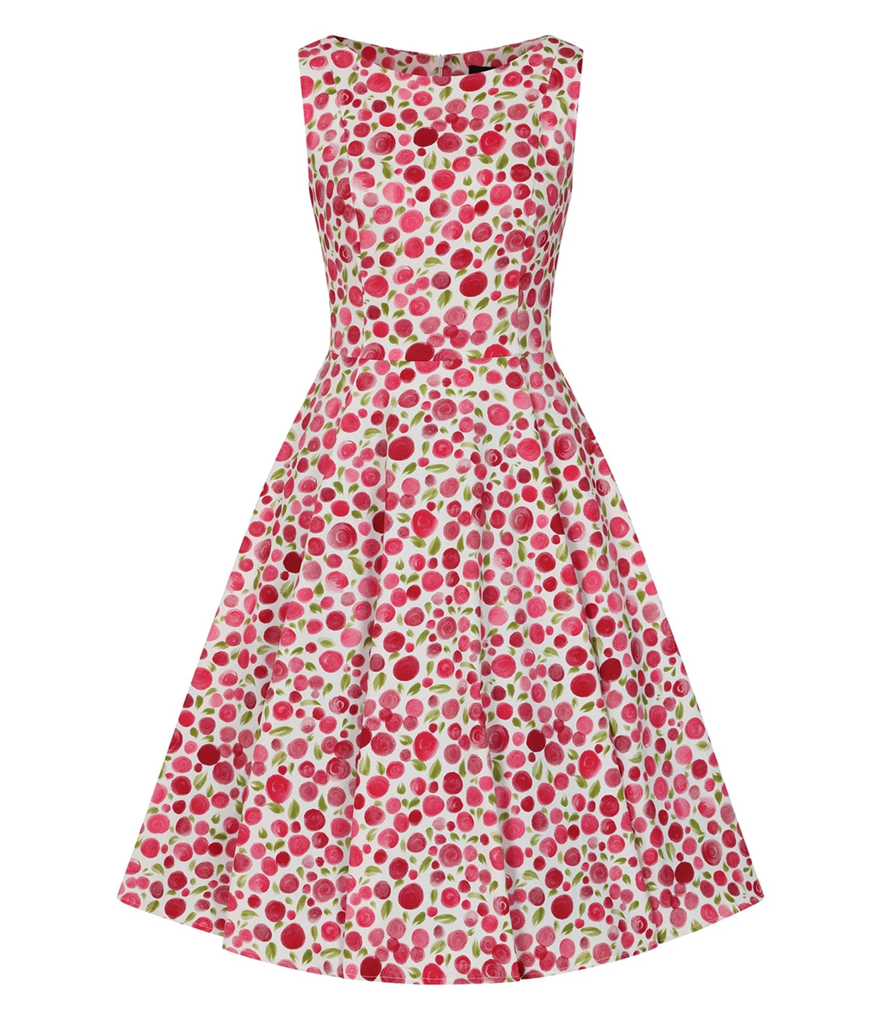 Rosy Petal Swing Dress - Unique Vintage - Womens, DRESSES, SWING