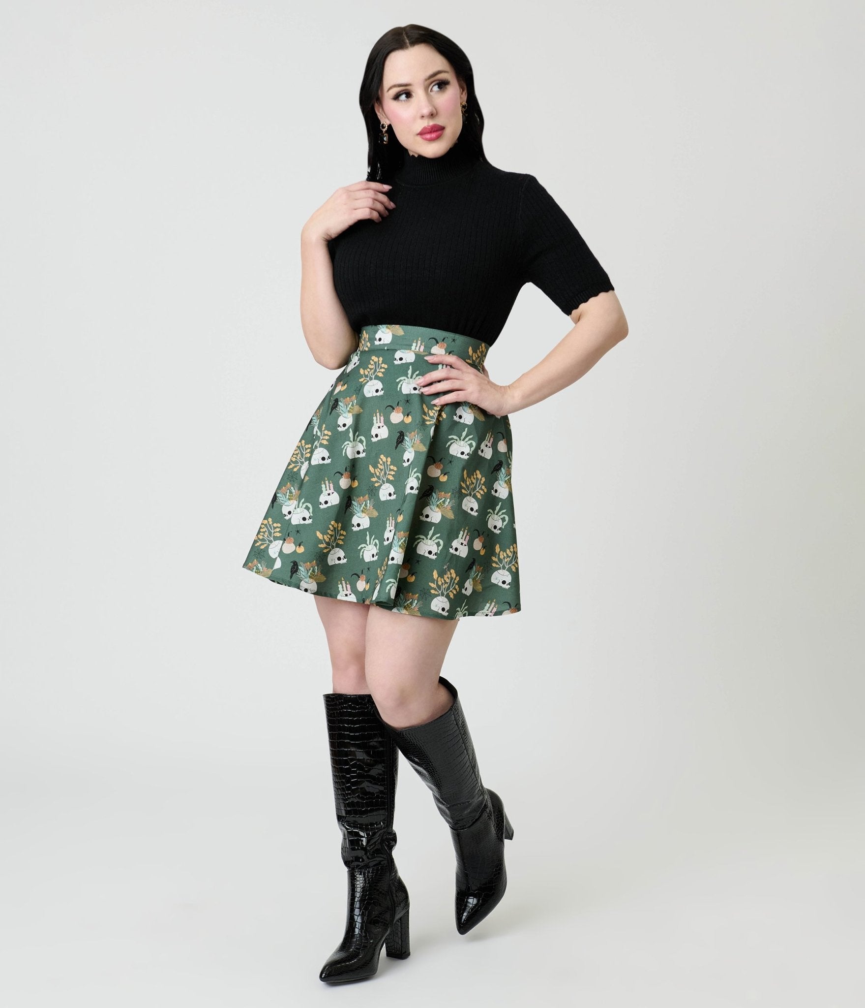 Royal Monk Black Sweet Jane Sweater - Unique Vintage - Womens, TOPS, KNIT TOPS