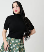 Royal Monk Black Sweet Jane Sweater - Unique Vintage - Womens, TOPS, KNIT TOPS