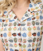 Royal Monk Tea Time Kate Swing Dress - Unique Vintage - Womens, DRESSES, SWING