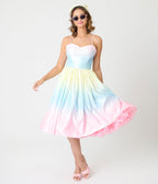 Sabina Kelley x Rockin Bettie The Love Shake Swing Dress - Unique Vintage - Womens, DRESSES, SWING