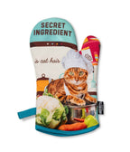Secret Ingredient Cat Oven Mitts & Pot Holder Set - Unique Vintage - Womens, ACCESSORIES, GIFTS/HOME
