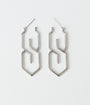 Silver Graffiti S Earrings