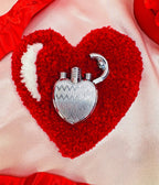 Silver Heart Lock Lighter - Unique Vintage - Womens, ACCESSORIES, GIFTS/HOME