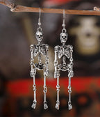 Skeleton Drop Earrings - Unique Vintage - Womens, ACCESSORIES, JEWELRY