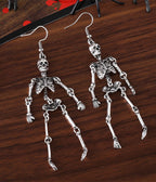 Skeleton Drop Earrings - Unique Vintage - Womens, ACCESSORIES, JEWELRY