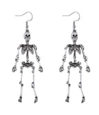 Skeleton Drop Earrings - Unique Vintage - Womens, ACCESSORIES, JEWELRY