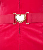 Smak Parlour 1970s Hot Pink Belted Romper - Unique Vintage - Womens, BOTTOMS, ROMPERS AND JUMPSUITS